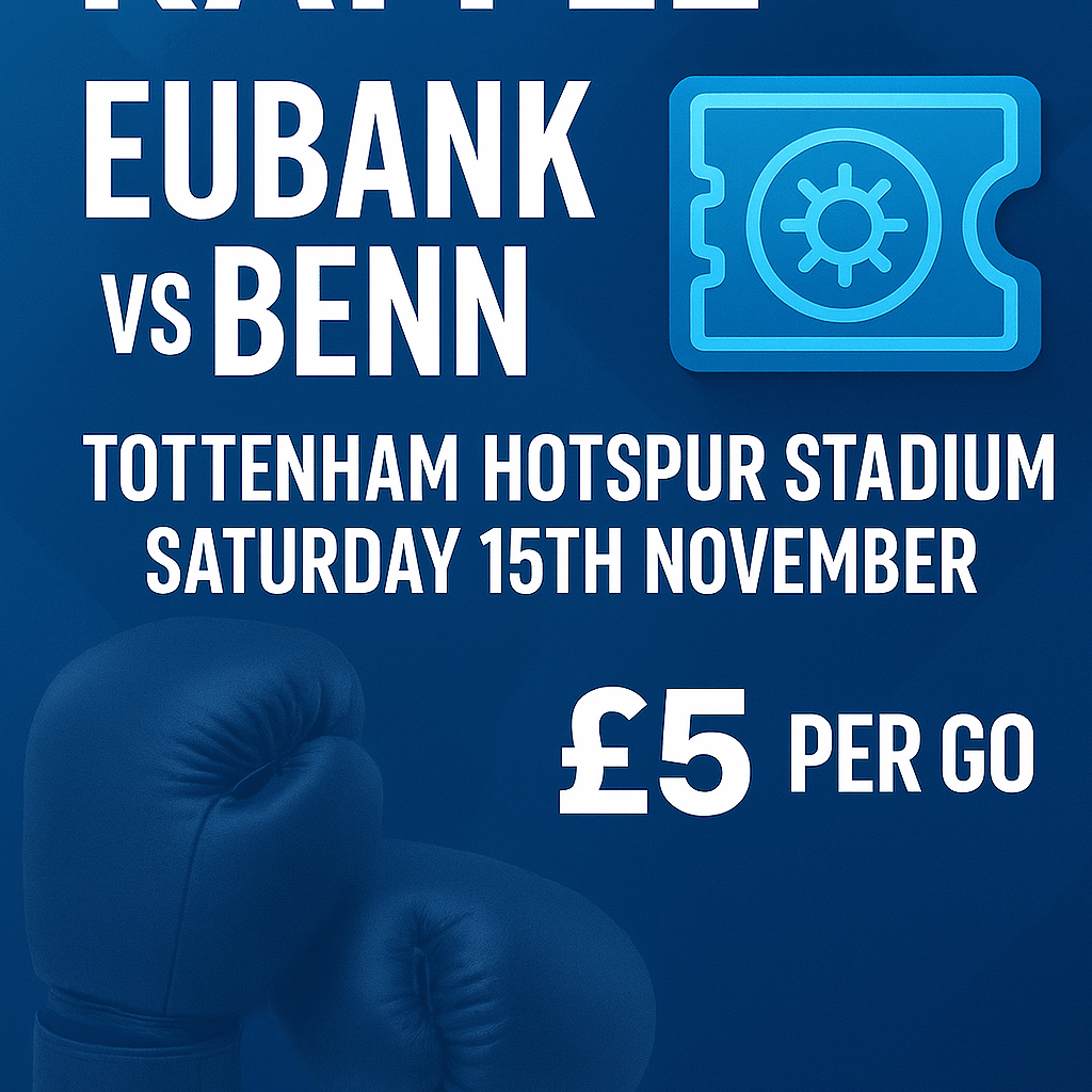 WIN 2 TICKETS - The Ring: Unfinished Business Eubank Jr v Benn 2